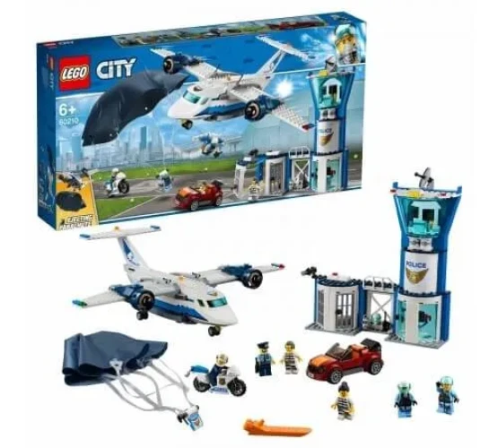 Constructor Lego City "Poliția Aeriană: Baza aeriană" (529 el.) cumpăra în Chișinau