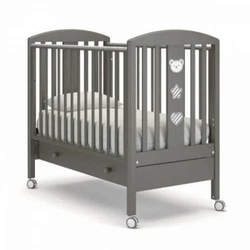 Детская кроватка на колесах с ящиком Дени Люкс Gandylyan муссон купить в Кишиневе