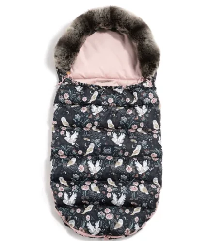 Конверт для коляски La Millou Uni Magic  Owl & Smoke Rose купить в Кишиневе
