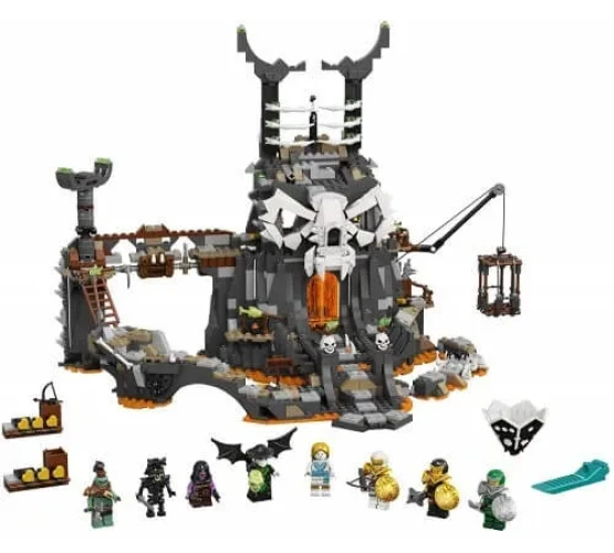 Constructor Lego Ninjago"Temnița vrăjitorului scheletului" (1171 el.) cumpăra în Chișinau