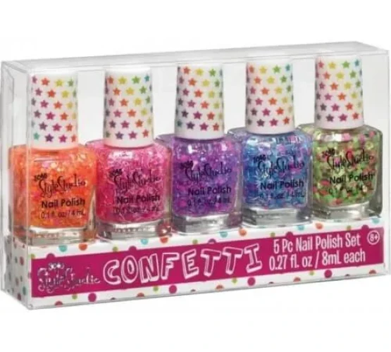 Набор лаков для ногтей Make it Real Цветное конфетти, 5 шт. купить в Кишиневе