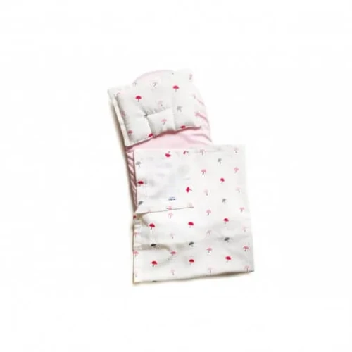 Set pentru carucior Twins (patura, pernuta, husa pentru saltea ) Umbrella pink cumpăra în Chișinau