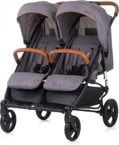 Коляска для двойни Chipolino Passo Doble Platinum купить в Кишиневе