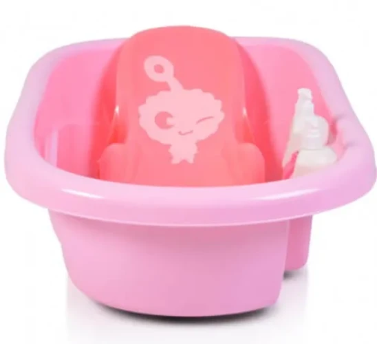 Ванночка с подставкой и градусник Moni Santorini Pink, 87 см купить в Кишиневе