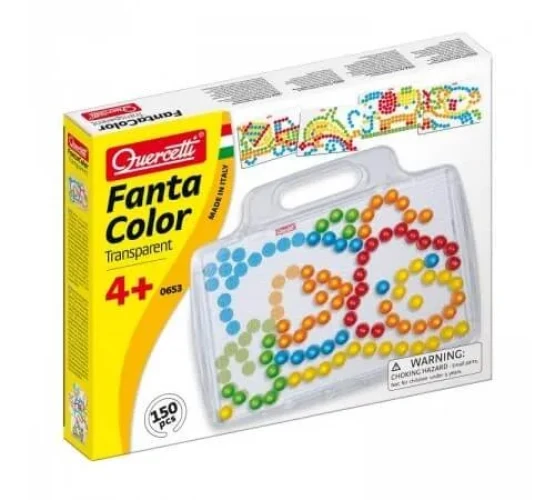 Mozaic Quercetti Fantacolor Transparent, 150 elemente cumpăra în Chișinau