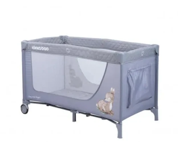 Manej 2 in 1 KikkaBoo Day & Night Grey Deer cumpăra în Chișinau