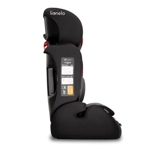 Scaun auto 9-36 kg Lionelo Levi Simple Sporty Black cumpăra în Chișinau