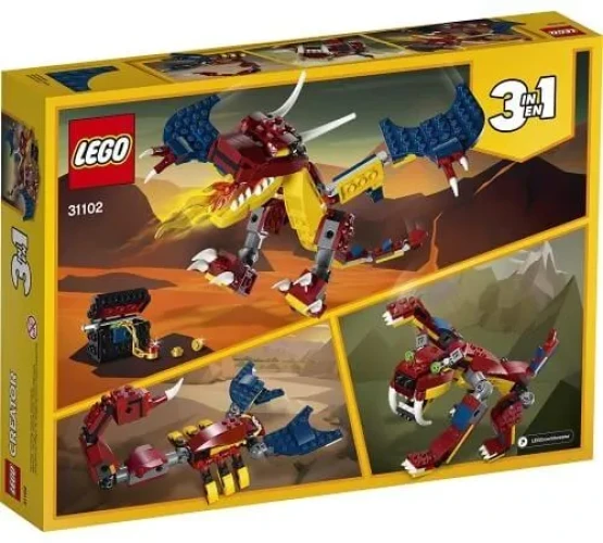 Constructor Lego Creator "Dragonul de foc" (234 el.) cumpăra în Chișinau