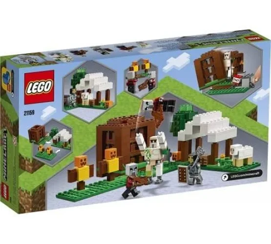 Constructor Lego Minecraft "Avanpost de tâlhari" (303 el.) cumpăra în Chișinau