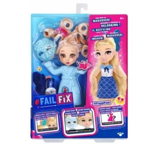 Игровой набор с куклой Fail Fix Total Makeover "PreppiPosh" купить в Кишиневе