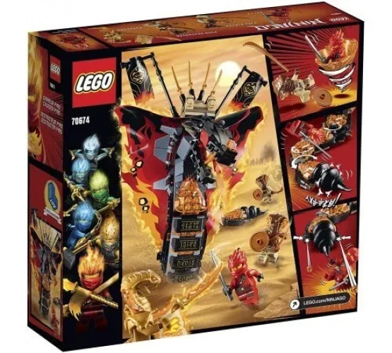 Constructor Lego Ninjago "Cuţit de foc" (463 el.) cumpăra în Chișinau