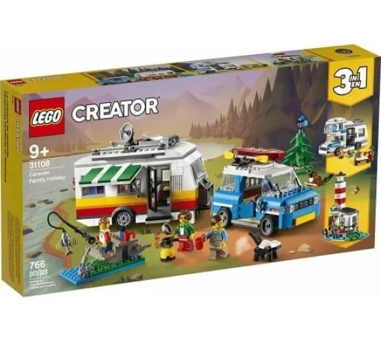 Set construcție Lego Creator Vacanță într-o casă mobilă, 766 elemente cumpăra în Chișinau
