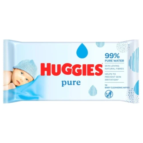 Servetele umede Huggies Pure, 56 buc. cumpăra în Chișinau
