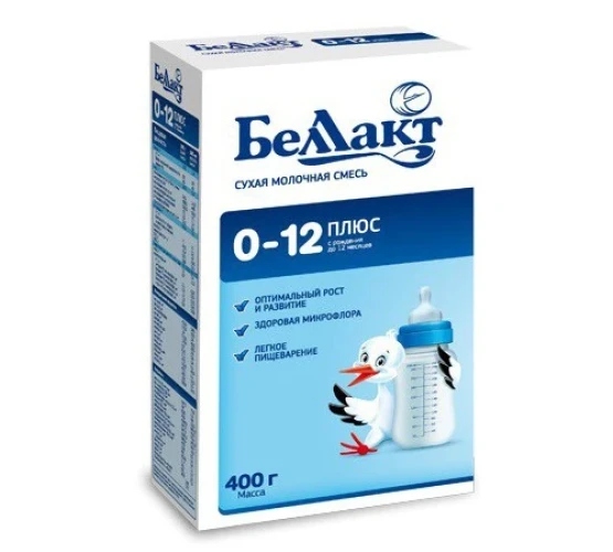 Смесь для новорожденных Беллакт Plus (0-12 мес), 400 гр купить в Кишиневе