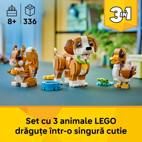 Set construcție Lego Creator Playful Puppy, 336 elemente cumpăra în Chișinau