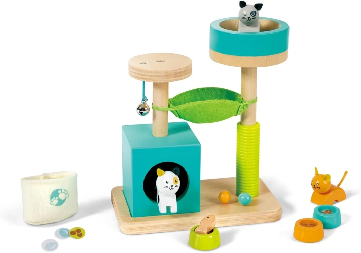 Set de figurine Hape Paradisul pisicilor, 12 buc. cumpăra în Chișinau