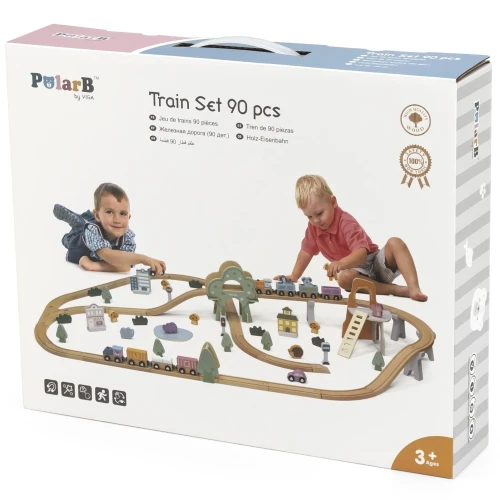 Конструкторы Viga Train Set, 90 элементов купить в Кишиневе