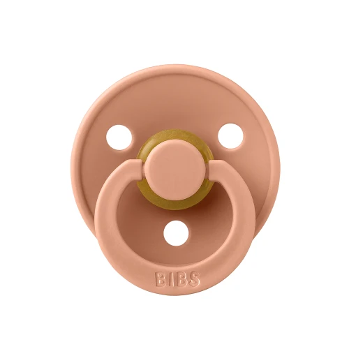 Suzetă rotundă din latex Bibs Peach, 0-6 luni cumpăra în Chișinau