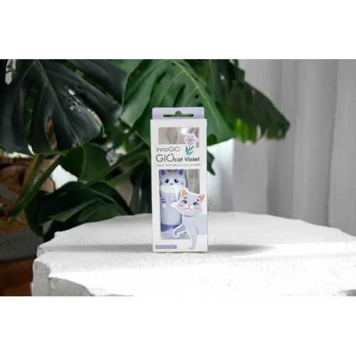 Periuță de dinți electrică pentru copii InnoGIO GIOcat Violet (2-12 ani) cumpăra în Chișinau