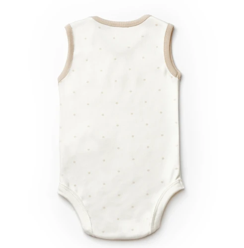 Body fără mânecă BabyCosy Ivory & Ecru, 2 buc. (12-18L) cumpăra în Chișinau