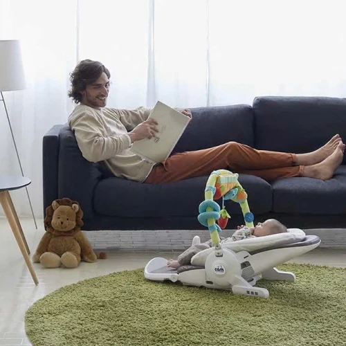 Стульчик для кормления 4 в 1 CAM Original S2200-C254 Серый купить в Кишиневе