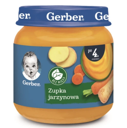 Суп-пюре Gerber с овощами (4 мес+), 125 г купить в Кишиневе