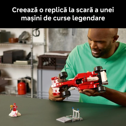 Set construcție Lego Icons Ferrari F2004 & Michael Schumacher, 735 elemente cumpăra în Chișinau