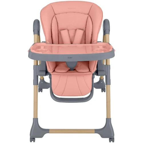 Scaun pentru hranire KikkaBoo Olive 2 Pink cumpăra în Chișinau
