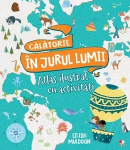 Carte Călătorie în jurul lumii. Carte de activități cu hărți cumpăra în Chișinau