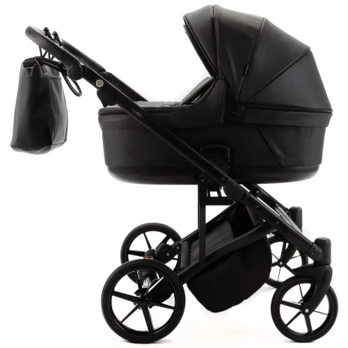 Cărucior pentru gemeni 2 în 1 Adamex Leo Duo Deluxe Black cumpăra în Chișinau