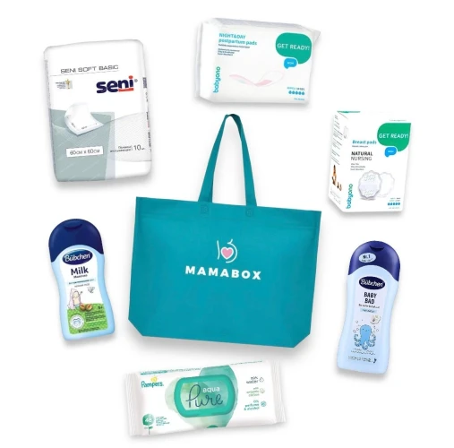Geantă pentru maternitate Mamabox Basic Babyono/Bubchen, 16 articole cumpăra în Chișinau