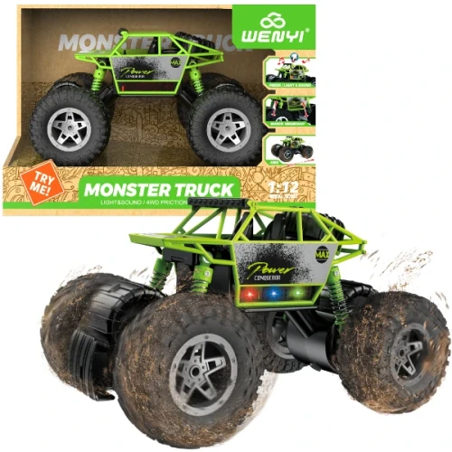 Monster Truck Wenyi 1:12 cu inerție (lumină/sunet) cumpăra în Chișinau