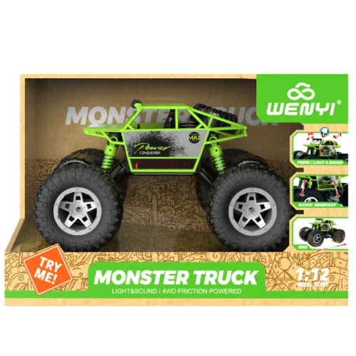 Monster Truck Wenyi 1:12 cu inerție (lumină/sunet) cumpăra în Chișinau