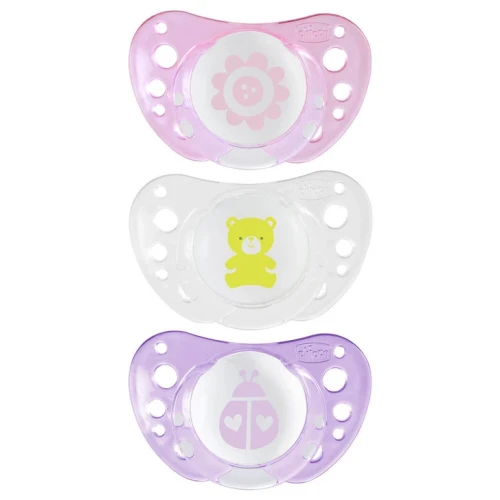 Suzetă anatomică din silicon Chicco Physio Air Pink (0-6 luni), 2 buc. cumpăra în Chișinau