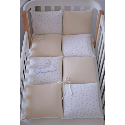 Lenjerie de patut Veres Sleepyhead Beige (6 piese), 120x60 cm cumpăra în Chișinau