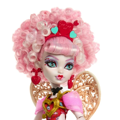 Set de joacă Barbie Monster High Scary Sweet Birthday Cupid Asteria cu accesorii, 29 cm cumpăra în Chișinau