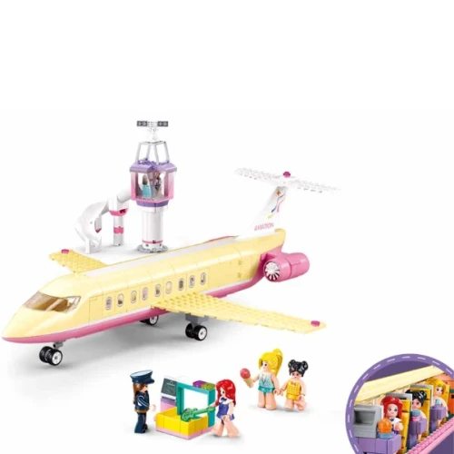 Конструкторы Sluban Girl's Dream Luxurious Plane, 383 элементов купить в Кишиневе