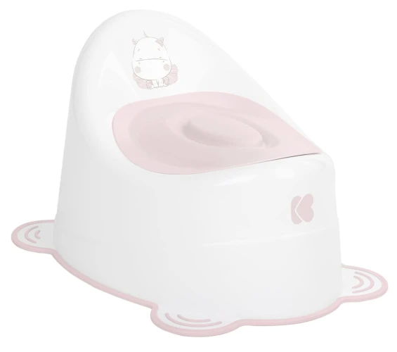 Горшок для детей Kikkaboo Hippo противоскользящий Pink, 12 мес+ купить в Кишиневе