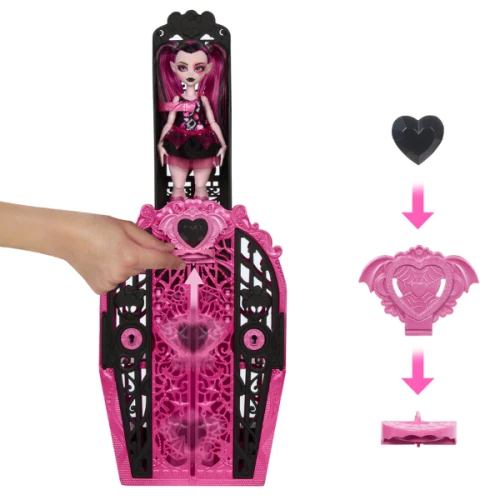 Păpușa Barbie Monster High „Draculaura cu șifonier” cumpăra în Chișinau