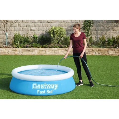 Piscină gonflabilă Bestway Fast Set 183x51 cm, 940 litri, albastră cumpăra în Chișinau
