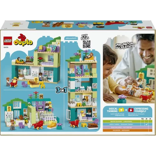 Set construcție Lego Duplo 3 in 1 Modern Family House with Figures, 166 elemente cumpăra în Chișinau