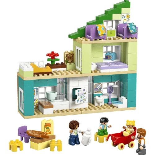 Set construcție Lego Duplo 3 in 1 Modern Family House with Figures, 166 elemente cumpăra în Chișinau