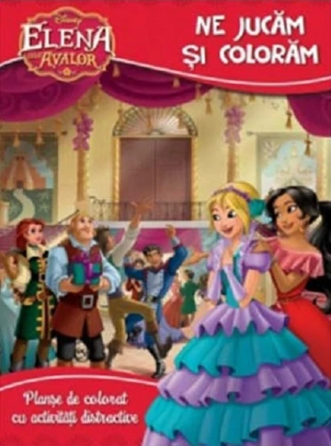 Раскраска Disney Елена из Авалора. Играем и раскрашиваем купить в Кишиневе
