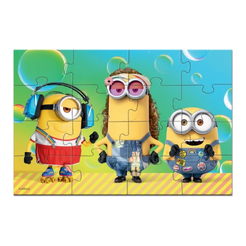 Puzzle magnetic Dodo Serbare, seria Minions, 16 elemente cumpăra în Chișinau