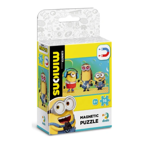 Puzzle magnetic Dodo Serbare, seria Minions, 16 elemente cumpăra în Chișinau