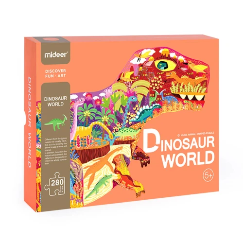 Puzzle Mideer Dinosaur World, 280 elemente cumpăra în Chișinau