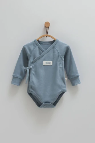 Боди с длинным рукавом Caramell Uni Style Petrol (6-9М) купить в Кишиневе