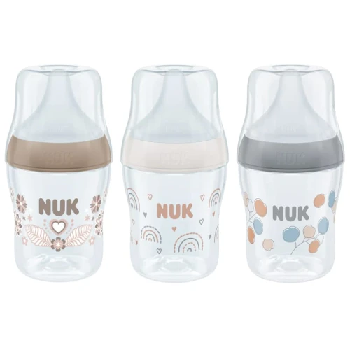 Бутылочка для кормления из пластика NUK Perfect Match в асс., 150 мл купить в Кишиневе