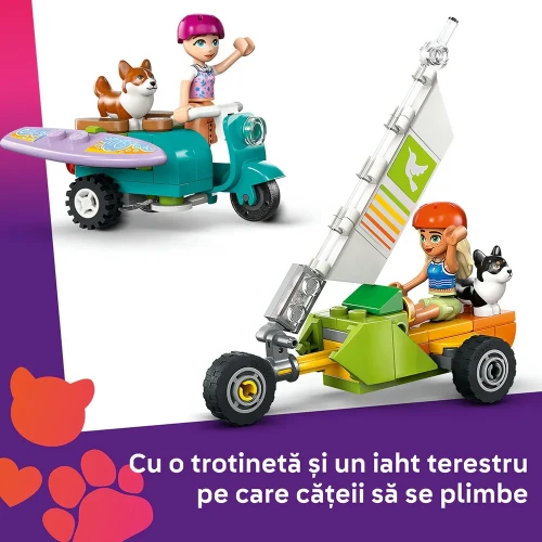 Конструкторы Lego Friends Surfing Dogs And Scooter Adventure, 113 элементов купить в Кишиневе