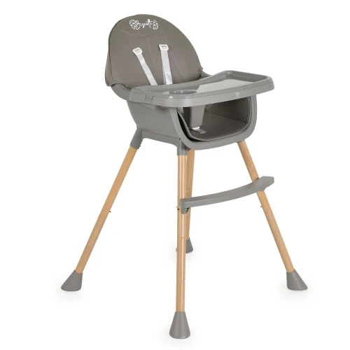 Стул для кормления 2 в 1 Moni Biscotti Grey купить в Кишиневе